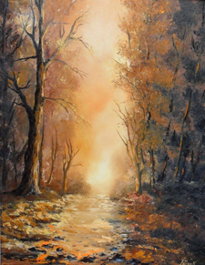 Erdő fénye 50x40